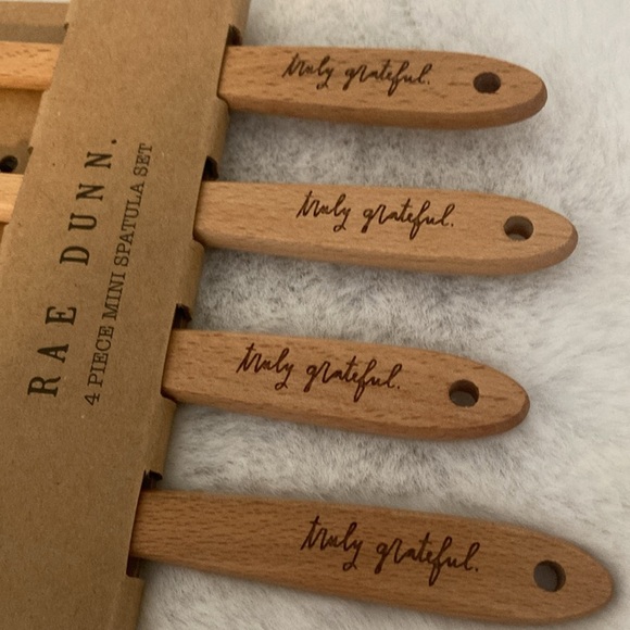 Rae Dunn Fall Mini Spatula Set - Picture 3 of 5